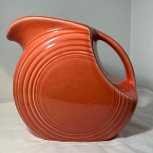 Fiestaware Fiesta medium Pitcher, Persimmon